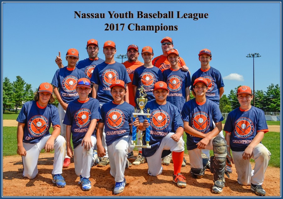 Nassau Youth Baseball League Youth Champions